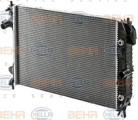 Hella 8MK 376 700-451 Радіатор охолодження двигуна 8MK376700451: Приваблива ціна - Купити в Україні на EXIST.UA!