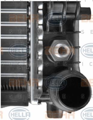 Hella 8MK 376 712-591 Радіатор охолодження двигуна 8MK376712591: Купити в Україні - Добра ціна на EXIST.UA!