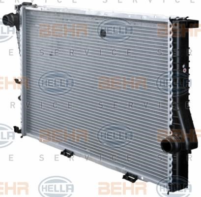 Радіатор охолодження двигуна Hella 8MK 376 712-491