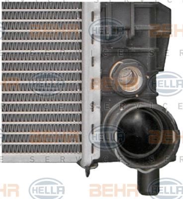 Hella 8MK 376 714-331 Радіатор охолодження двигуна 8MK376714331: Купити в Україні - Добра ціна на EXIST.UA!
