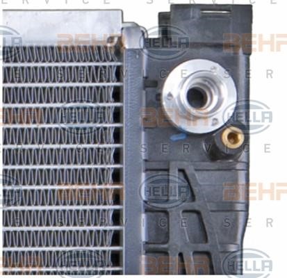 Радіатор охолодження двигуна Hella 8MK 376 720-601