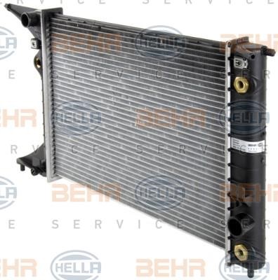 Hella 8MK 376 718-651 Радіатор охолодження двигуна 8MK376718651: Купити в Україні - Добра ціна на EXIST.UA!