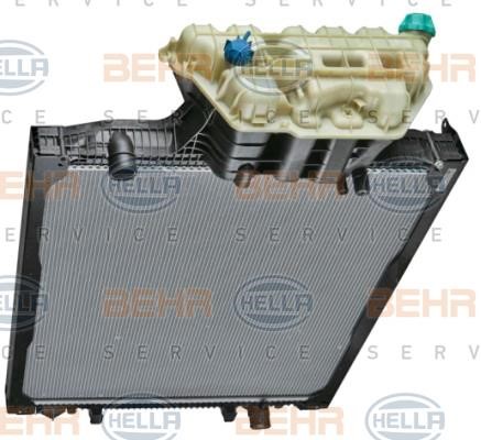 Hella 8MK 376 756-021 Радіатор охолодження двигуна 8MK376756021: Купити в Україні - Добра ціна на EXIST.UA!