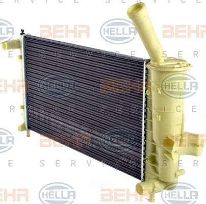 Hella 8MK 376 754-421 Радіатор охолодження двигуна 8MK376754421: Купити в Україні - Добра ціна на EXIST.UA!