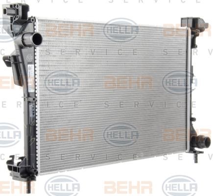 Hella 8MK 376 779-731 Радіатор охолодження двигуна 8MK376779731: Купити в Україні - Добра ціна на EXIST.UA!