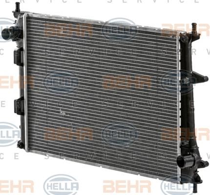 Hella 8MK 376 900-151 Радіатор охолодження двигуна 8MK376900151: Купити в Україні - Добра ціна на EXIST.UA!