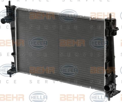 Hella 8MK 376 900-021 Радіатор охолодження двигуна 8MK376900021: Купити в Україні - Добра ціна на EXIST.UA!
