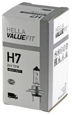 Hella 8GH 242 632-141 Лампа галогенна 24В H7 70Вт 8GH242632141: Купити в Україні - Добра ціна на EXIST.UA!