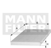 Mann-Filter FP 24 024 Фільтр салону FP24024: Купити в Україні - Добра ціна на EXIST.UA!