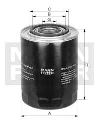 Mann-Filter WP 11 102/1 Фільтр масляний WP111021: Купити в Україні - Добра ціна на EXIST.UA!