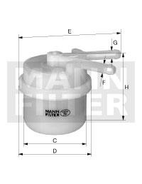 Mann-Filter WK 42/13 Фільтр палива WK4213: Купити в Україні - Добра ціна на EXIST.UA!