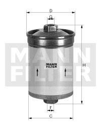 Mann-Filter WK 830/5 Фільтр палива WK8305: Приваблива ціна - Купити в Україні на EXIST.UA!