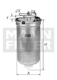 Mann-Filter WK 8059 Фільтр палива WK8059: Купити в Україні - Добра ціна на EXIST.UA!