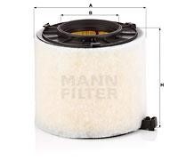 Mann-Filter C 17 014 Повітряний фільтр C17014: Купити в Україні - Добра ціна на EXIST.UA!