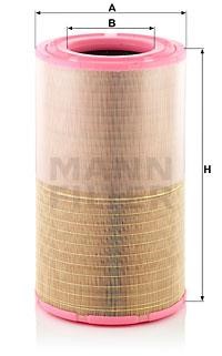 Mann-Filter C 32 1700/3 Повітряний фільтр C3217003: Приваблива ціна - Купити в Україні на EXIST.UA!