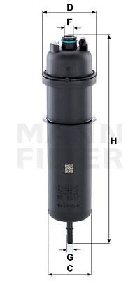 Mann-Filter WK 5017 Фільтр палива WK5017: Купити в Україні - Добра ціна на EXIST.UA!