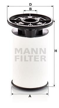 Mann-Filter PU 7014 Z Фільтр палива PU7014Z: Купити в Україні - Добра ціна на EXIST.UA!