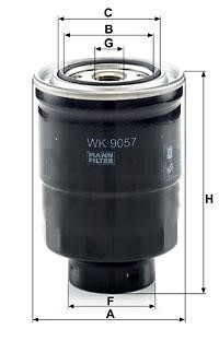 Mann-Filter WK 9057 Z Фільтр палива WK9057Z: Купити в Україні - Добра ціна на EXIST.UA!