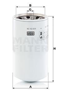 Mann-Filter WD 13 009 X Фільтр гідравлічний WD13009X: Купити в Україні - Добра ціна на EXIST.UA!