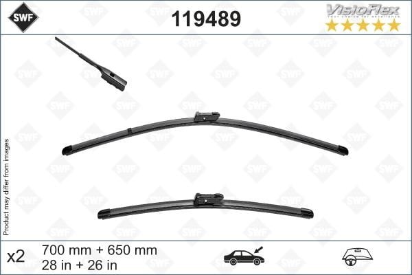 Стеклоочистители MAN TGE (МАН Тге): 119489 SWF Щетка стеклоочистителя