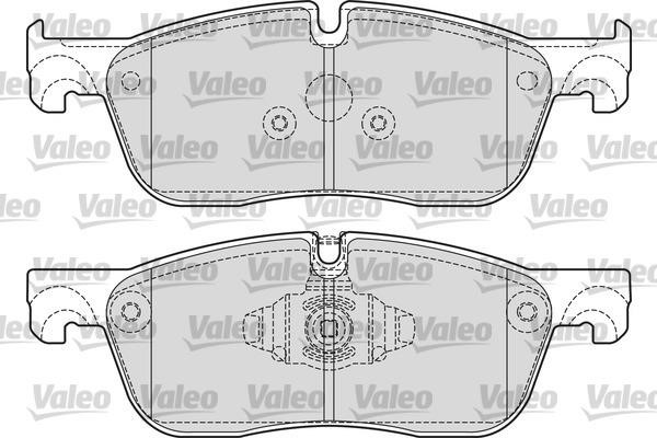 Valeo 601676 Гальмівні колодки передні, комплект 601676: Приваблива ціна - Купити в Україні на EXIST.UA!
