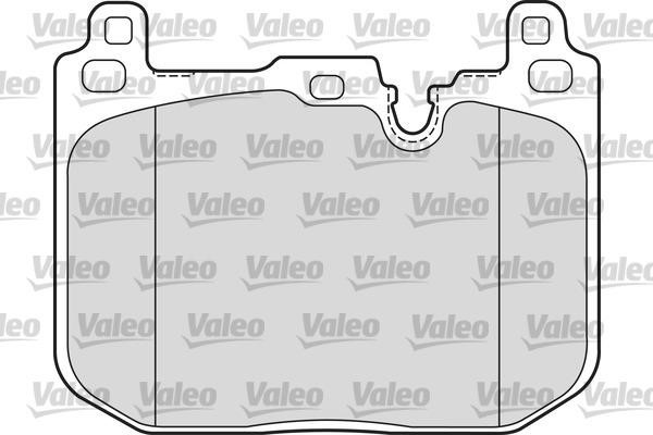 Valeo 601679 Гальмівні колодки передні, комплект 601679: Купити в Україні - Добра ціна на EXIST.UA!