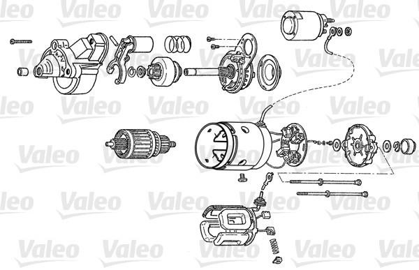 D8R28 Valeo Стартер