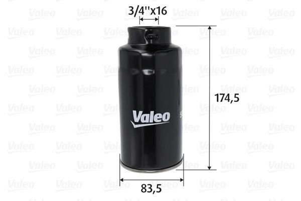 Valeo 587757 Фільтр палива 587757: Купити в Україні - Добра ціна на EXIST.UA!