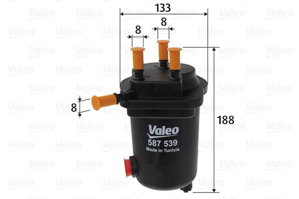 Valeo 587539 Фільтр палива 587539: Купити в Україні - Добра ціна на EXIST.UA!