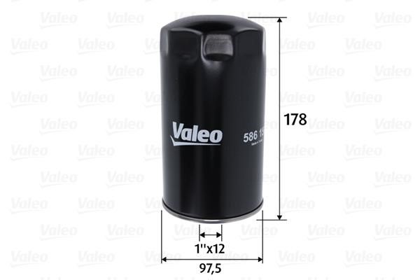 Valeo 586150 Фільтр масляний 586150: Купити в Україні - Добра ціна на EXIST.UA!