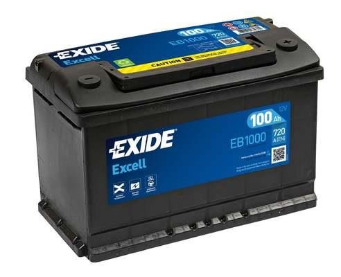 Exide EB1000 Акумулятор Exide Li-ion 12В 100Ач 720А(EN) R+ EB1000: Купити в Україні - Добра ціна на EXIST.UA!