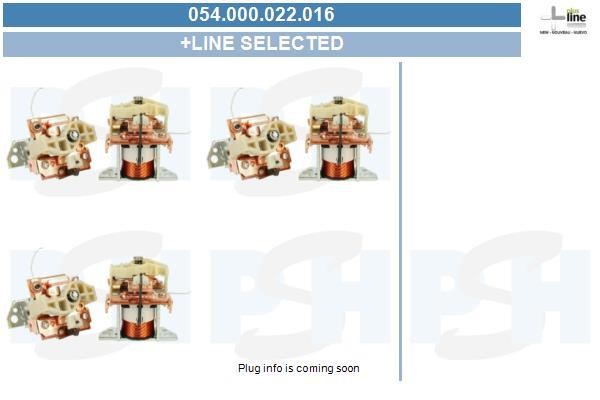 054000022016 BV PSH Реле стартера втягивающее