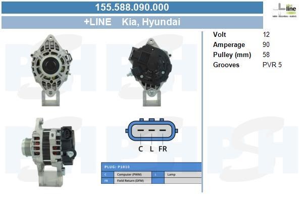 155588090000 BV PSH Генератор