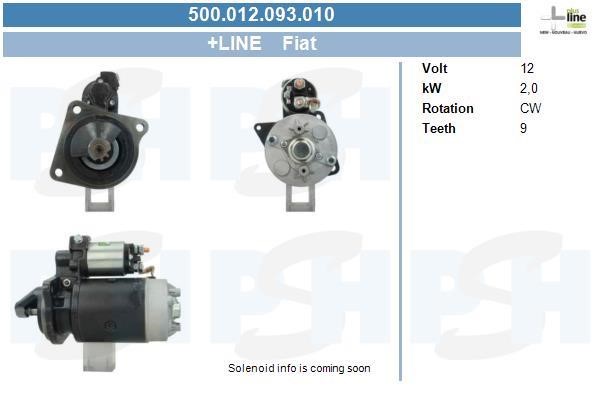 500012093010 BV PSH Стартер