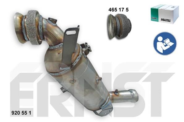 Ernst 920551 Протисажний/пиловий фільтр, система відведення ВГ 920551: Купити в Україні - Добра ціна на EXIST.UA!