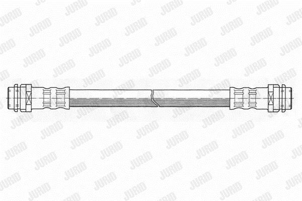 Jurid/Bendix 172413J Гальмівний шланг 172413J: Купити в Україні - Добра ціна на EXIST.UA!