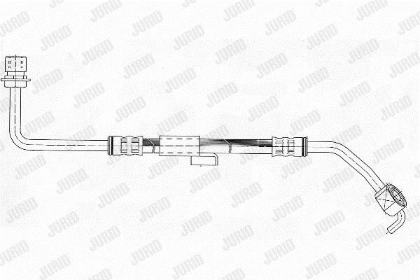 Jurid/Bendix 171269J Гальмівний шланг 171269J: Купити в Україні - Добра ціна на EXIST.UA!