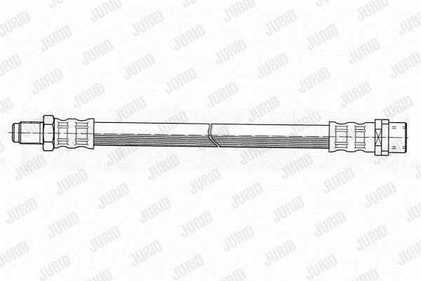 Jurid/Bendix 172452J Гальмівний шланг 172452J: Купити в Україні - Добра ціна на EXIST.UA!