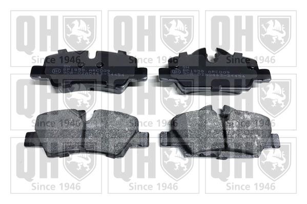 Quinton Hazell BP1858 Гальмівні колодки, комплект BP1858: Купити в Україні - Добра ціна на EXIST.UA!