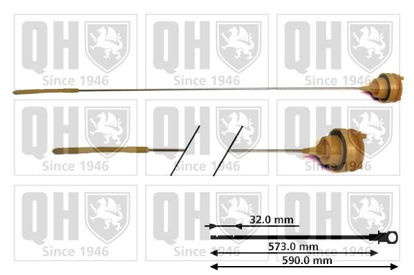 Quinton Hazell QOD120 Щуп рівня масла QOD120: Купити в Україні - Добра ціна на EXIST.UA!