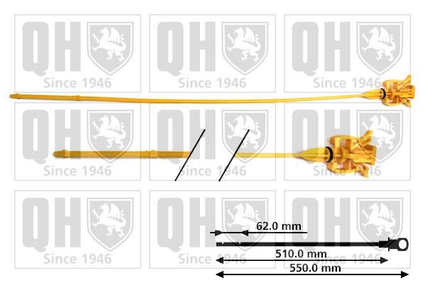 Quinton Hazell QOD135 Щуп рівня масла QOD135: Купити в Україні - Добра ціна на EXIST.UA!