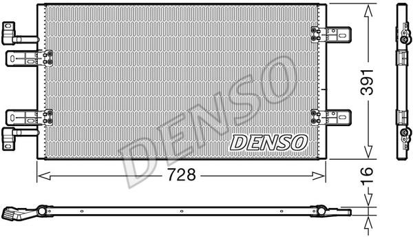 DENSO DCN20019 Радіатор кондиціонера (Конденсатор) DCN20019: Купити в Україні - Добра ціна на EXIST.UA!