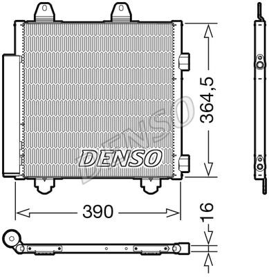 DENSO DCN21033 Радіатор кондиціонера (Конденсатор) DCN21033: Приваблива ціна - Купити в Україні на EXIST.UA!