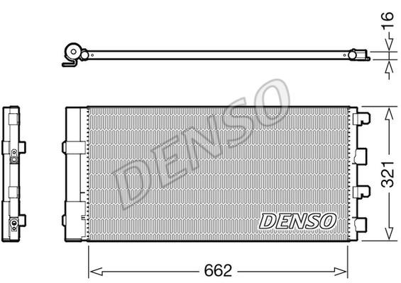 DENSO DCN37003 Радіатор кондиціонера (Конденсатор) DCN37003: Купити в Україні - Добра ціна на EXIST.UA!