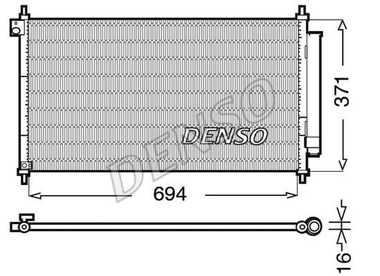 DENSO DCN40012 Радіатор кондиціонера (Конденсатор) DCN40012: Купити в Україні - Добра ціна на EXIST.UA!