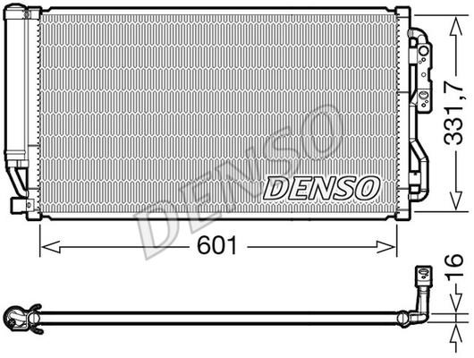 DENSO DCN05035 Радіатор кондиціонера (Конденсатор) DCN05035: Приваблива ціна - Купити в Україні на EXIST.UA!