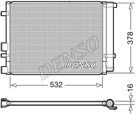DENSO DCN41006 Радіатор кондиціонера (Конденсатор) DCN41006: Купити в Україні - Добра ціна на EXIST.UA!