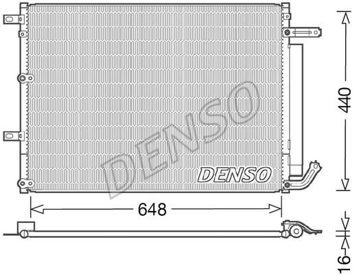 DENSO DCN06018 Радіатор кондиціонера (Конденсатор) DCN06018: Купити в Україні - Добра ціна на EXIST.UA!