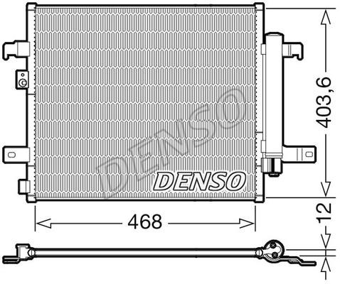 DENSO DCN09124 Радіатор кондиціонера (Конденсатор) DCN09124: Купити в Україні - Добра ціна на EXIST.UA!