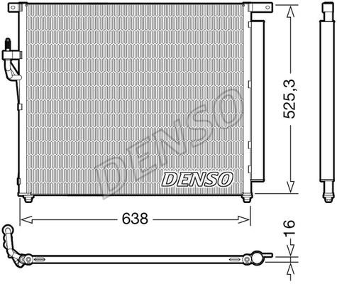 DENSO DCN10049 Радіатор кондиціонера (Конденсатор) DCN10049: Купити в Україні - Добра ціна на EXIST.UA!